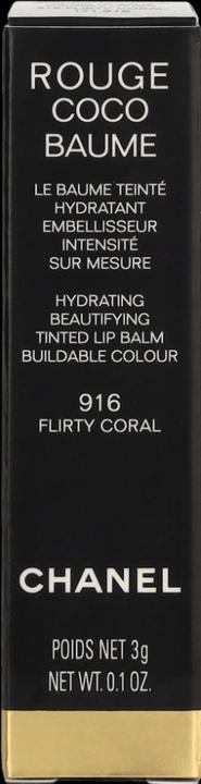 Produktbild Chanel Rouge Coco Baume No 916 (916 Flirty Coral)