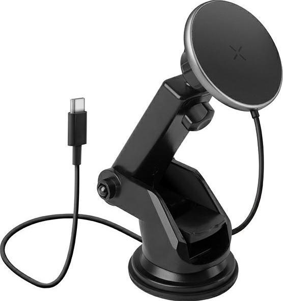 Actual product image Energea uchwyt indukcyjny MagDrive na kokpit/do kratki czarny/black MagSafe (15 W)