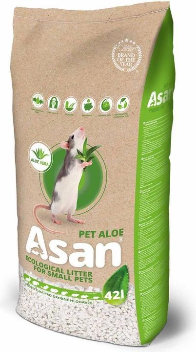 Produktbild Tommi CZ Asan - Pet Aloe Bedding 42l/8kg - (859407307017) (8 kg)