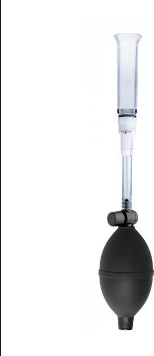 Actual product image Bijoux Indiscrets Clitoral Pumping System with Detachable Acrylic Cylinder