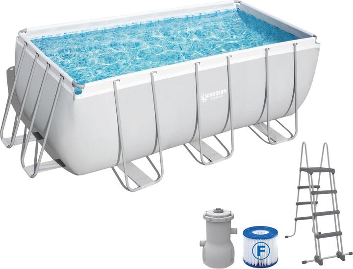 Immagine prodotto Sundream Set con pompa e scala (400 x 200 x 99 cm)