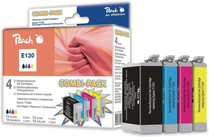 Produktbild Peach T1305 Mutlipack (M, C, Y, BK)