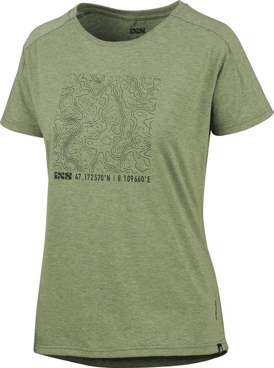iXS Damen Flow Tech Tee (contour)