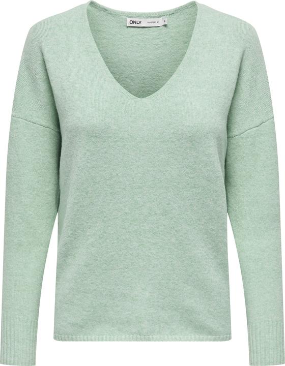 Only Onlrica Life L/S V-Neck Pullo Knt Noos