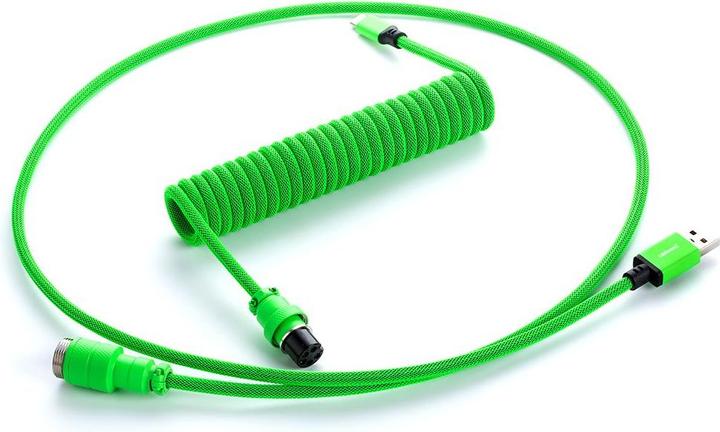 Produktbild CableMod Pro Coiled Keyboard Cable USB-C zu USB Typ A, Viper (1.50 m, USB 2.0)