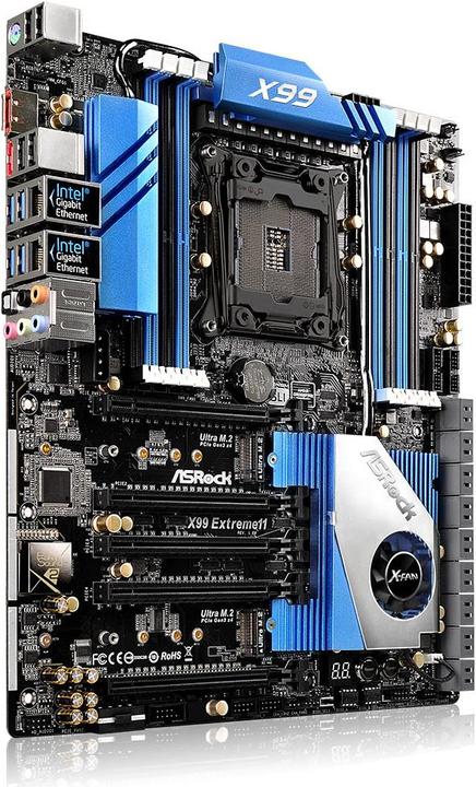 Image du produit AsRock X99 Extreme11 (LGA 2011-v3, Intel X99, E-ATX)