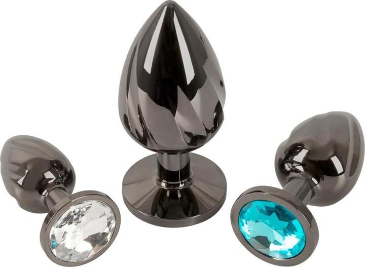 Actual product image Anos Metal butt plug set