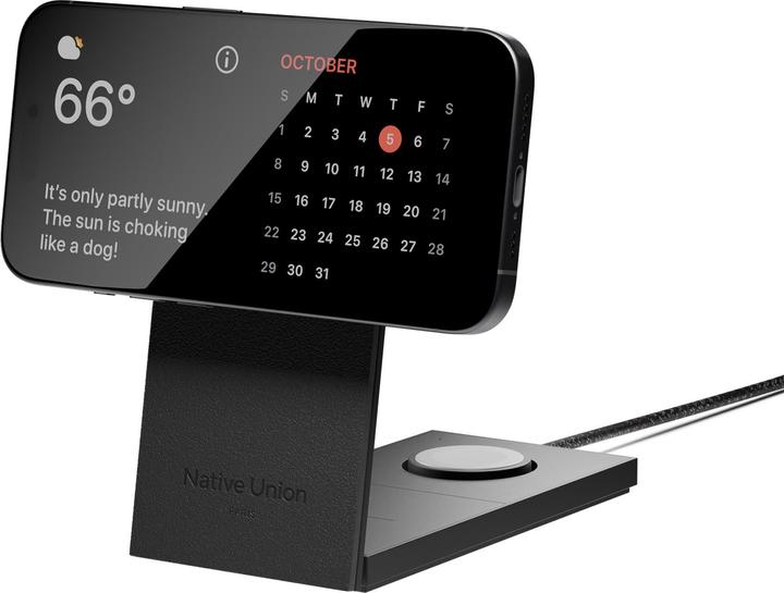Productafbeelding Native Union Rise 3-in-1 INT Qi2 Wireless Charger Qi2 15W für drei MagSafe-Geräte (15 W)