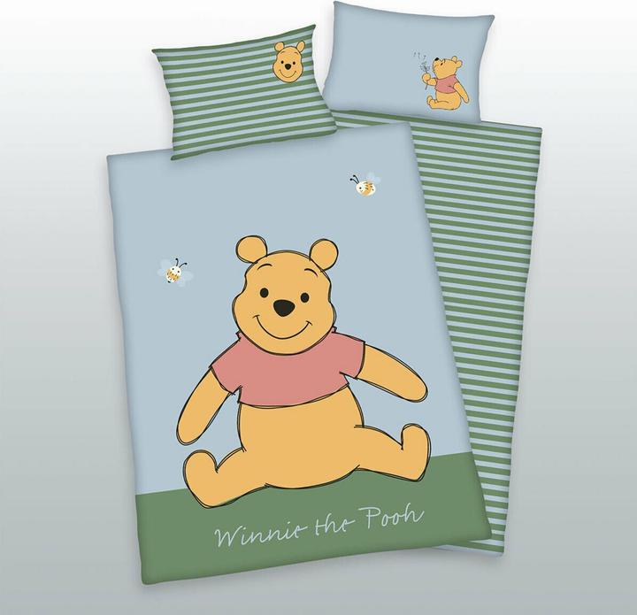 Actual product image Herding Disney's Winnie Pooh - Wendebettwäsche - 40 x 60 / 135 x 100 cm