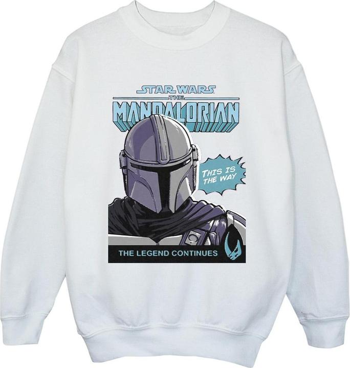 Star Wars Mando Comic Cover Sweatshirt Mädchen