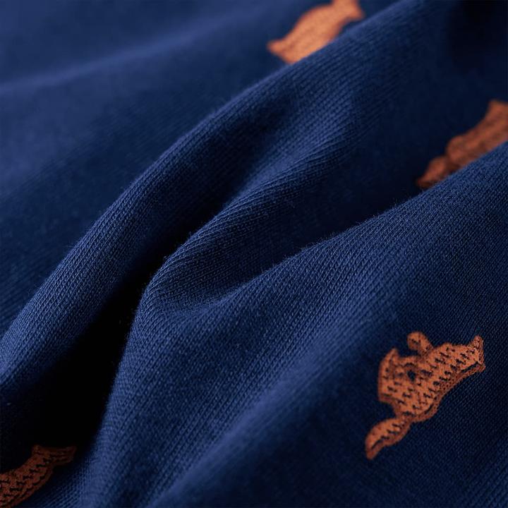 Immagine prodotto VidaXL Camicia da bambino blu navy 140,Materiale: 100 % cotone,Colore (140)
