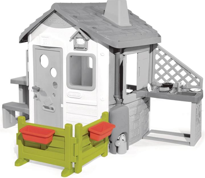 Smoby Clôture de jardin avec jardinières