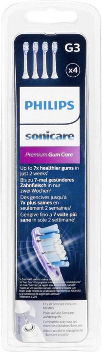Image du produit Philips Sonicare Brosse à glisser Original Premium GumCare 4 pack (4 x)