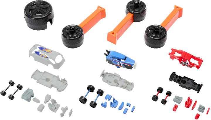 Actual product image Mattel Games Hot Wheels Build ‘N Slam™ Game (Multilingual)