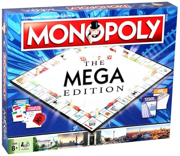 Produktbild Winning Moves Monopoly - The Mega Edition (Englisch)