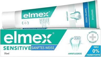 Produktbild Elmex SENSITIVE sanftes Weiss Zahnpasta (75 ml)