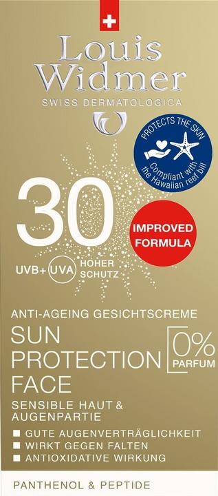 Image du produit Louis Widmer Protection solaire (Crème solaire visage, SPF 30, 50 ml, 80 g)