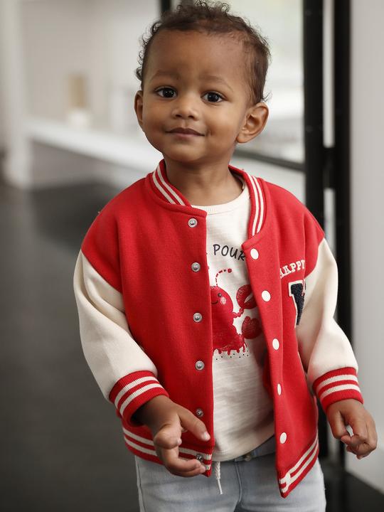 Produktbild Vertbaudet Baby Sweatjacke im College-Style mit Recycling-Polyester (62)