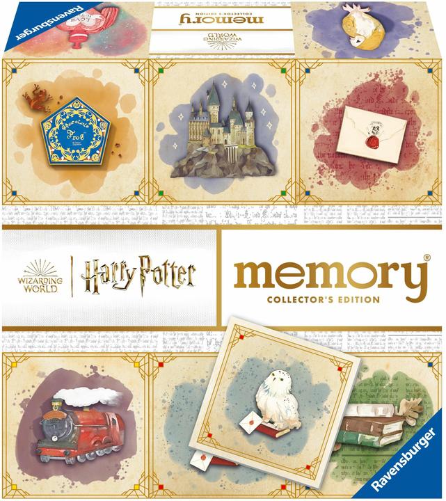 Actual product image Ravensburger Collector's memory Harry Potter (French, Dutch, Multilingual, Italian, Portuguese, English)