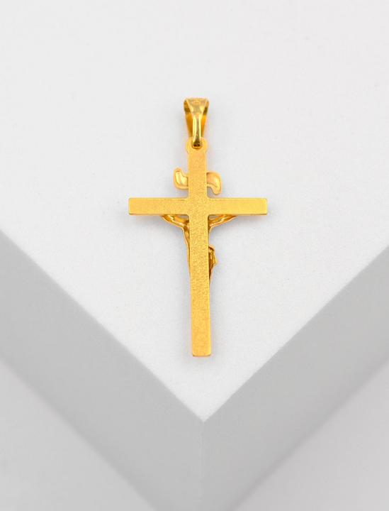 Image du produit Muau Croix (Or blanc, Or jaune 750/18K)