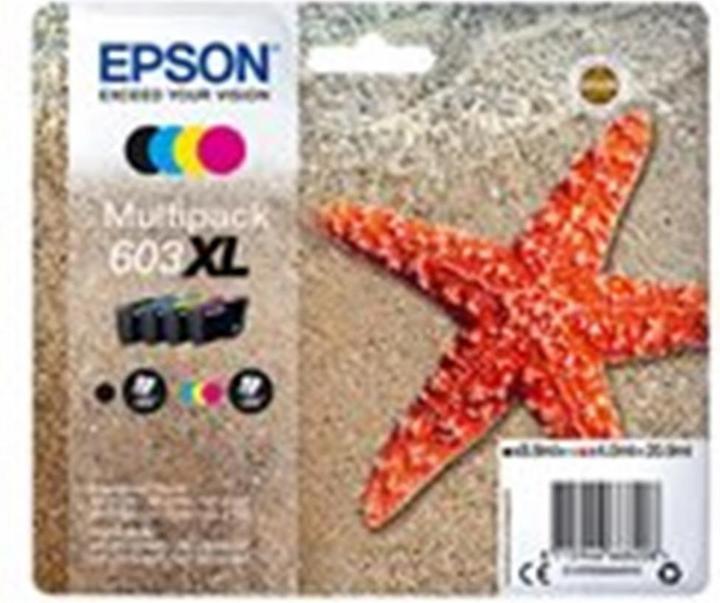 Actual product image Epson Ink/603XL 8.9ml BK 4.0ml CY MG YL (M, FC, C, Y)