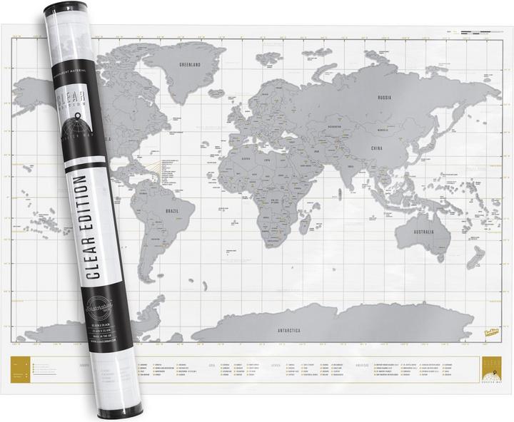 Produktbild Luckies Scratch Map (60 x 82 cm)