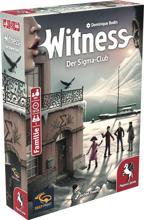 Immagine prodotto Pegasus Witness - Il Club Sigma (Deep Print Games) (Tedesco)