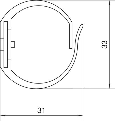 Produktbild Hager TEHALIT VKFLEX 30 5692 (50 cm)