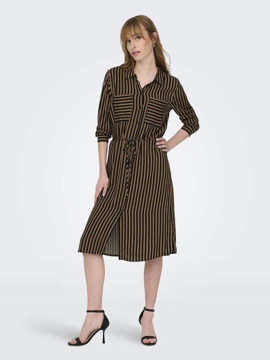 Produktbild JdY Langes gestreiftes Blusenkleid (L)