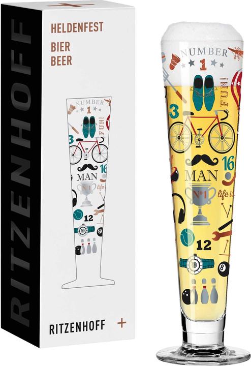 Ritzenhoff Bierglas Heldenfest No. 2 - Kathrin Stockebrand 385 ml (0.39 l, 1 x)
