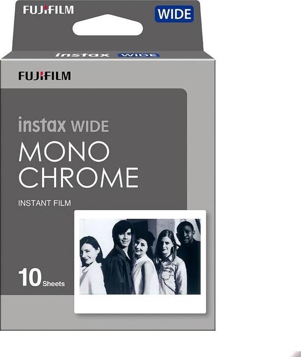 Produktbild Fujifilm Instax Wide 10 Blatt Monochrome (Instax Wide 300)