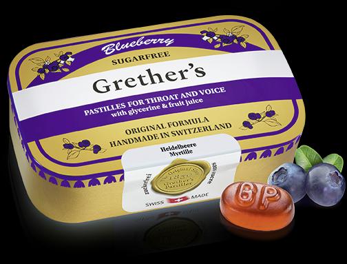 Grethers Blueberry Pastillen (1 Stück)
