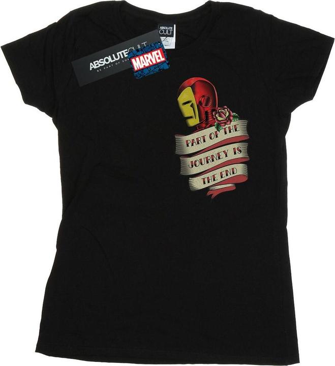 Produktbild Iron Man Tattoo Journey Breast Print TShirt (XL)
