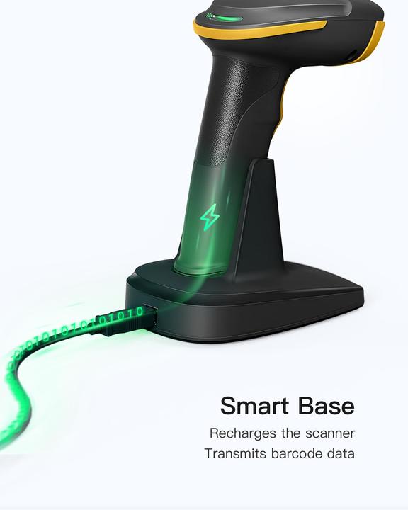 Produktbild Inateck Barcodescanner 54 black (BCST-54 black) (2D-Barcodes, 1D-Barcodes)