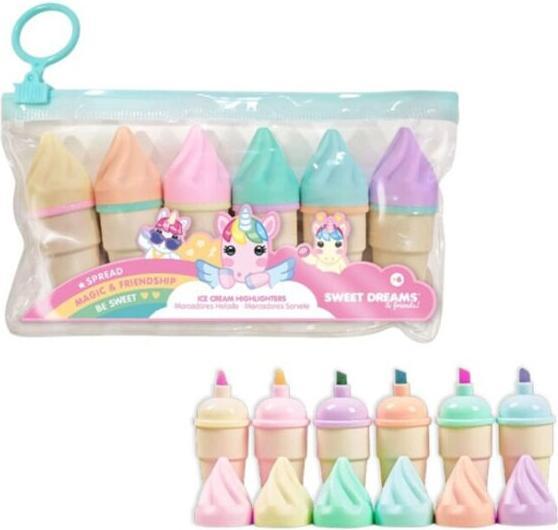 Actual product image Kids Licensing Licorne Ensemble marqueurs (Multicoloured, 6 x)