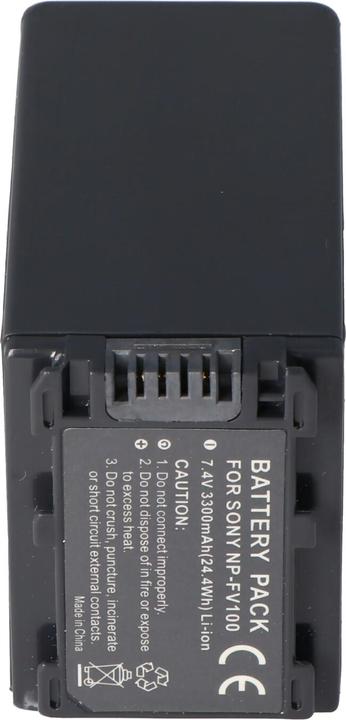 Produktbild AccuCell Akku Sony NP-FH100 H-Serie (Kamera Akku)