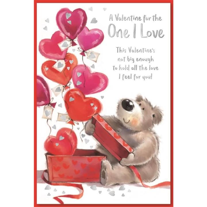 Produktbild Simon Elvin Grusskarte One I Love Valentinstag 6erPack Karton (6 Stk.)