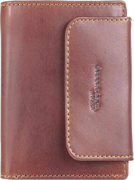 Greenland Nature Rubin Geldbörse Leder 9,5 cm