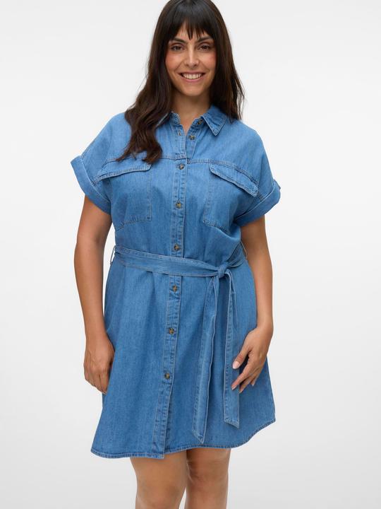 Produktbild Vero Moda VMCNOTUS Kurzes Kleid Jeanskleid (48)
