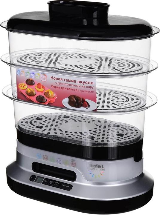 Actual product image Tefal Steam n Light VC300830 Steamer 3 Basket/Baskets Freestanding