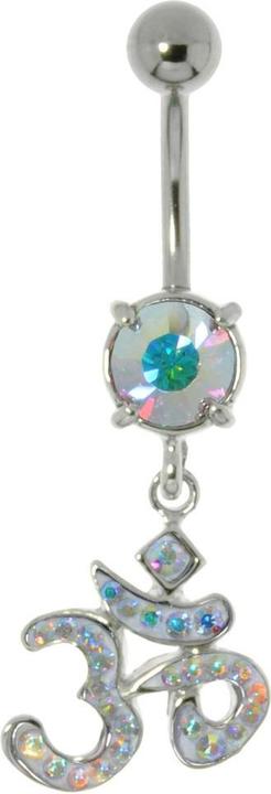 Produktbild Bijouteria Bauchpiercing (Chirurgenstahl 316L, Kristall, Messing rhodiniert)