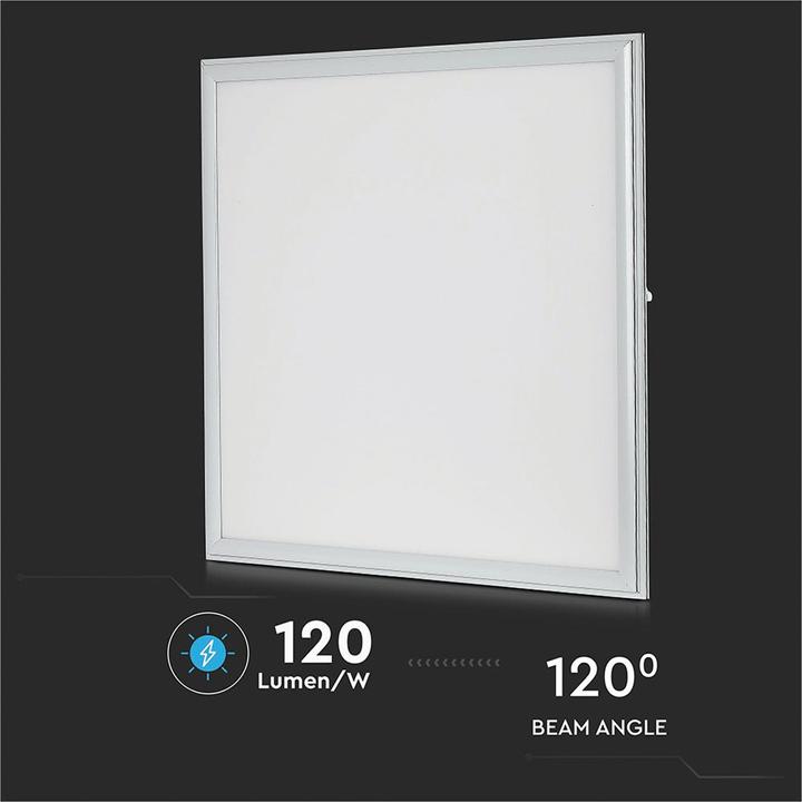 Produktbild V-TAC LED-Panel HIGH LUMEN, EEK: E, 29 W, 3480 lm, 4000K (3480 lm)