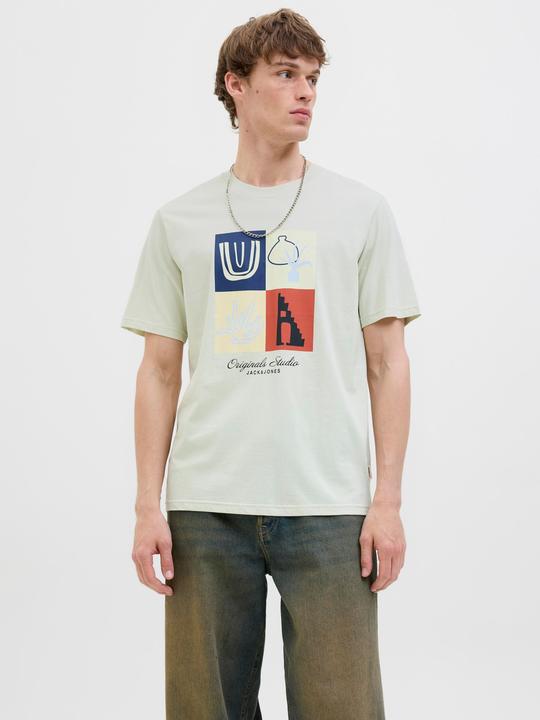 Actual product image Jack & Jones Gedruckt Rundhalsausschnitt T-shirt T-shirt (XL)