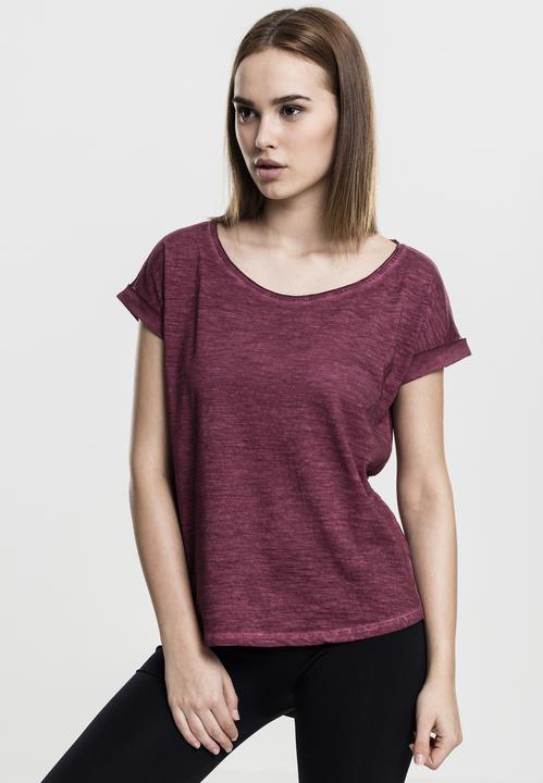 Image du produit Urban Classics Ladies Long Back Shaped Spray Dye Tee (L)