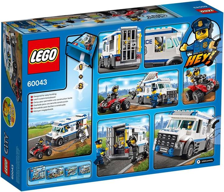 Produktbild LEGO Flucht aus dem Gefangenen-Transporter (60043, LEGO City)