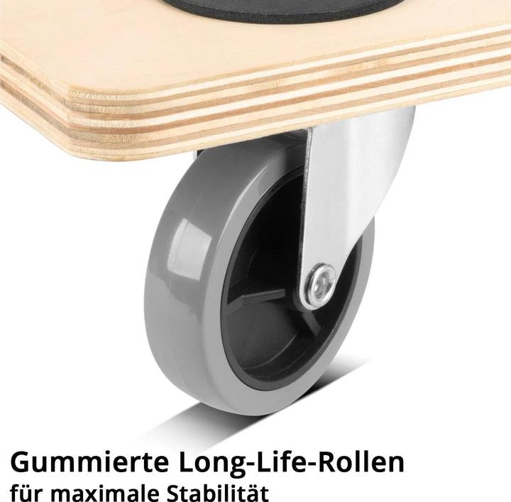 Produktbild Stahlwerk Rollwagen TRS-250 ST mit Handgriff 250 kg Tragkraft Plattformwagen (250 kg)
