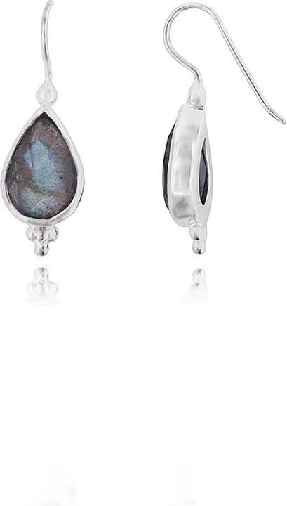 Leyda Ohrhänger Tropfen (Silber 925, Stein)