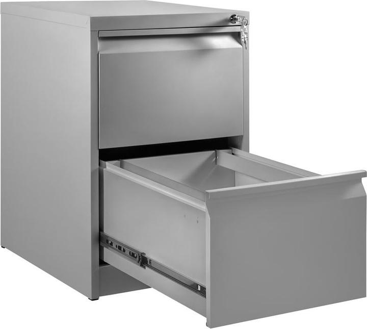 Produktbild Unique Metall-Sockel mit Schloss XD-001-2D Grau