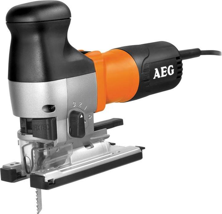 AEG Seghetto alternativo con azione a pendolo, incluso astuccio