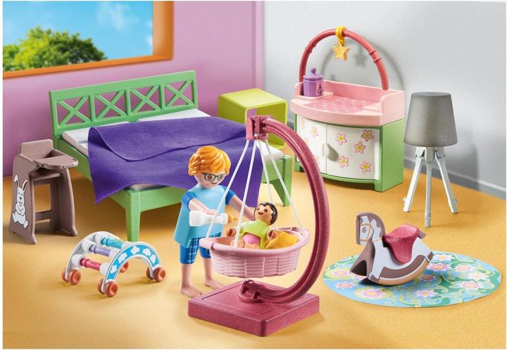 Image du produit Playmobil Chambre à coucher avec coin de jeu pour bébé (71609, Playmobil Ma vie)